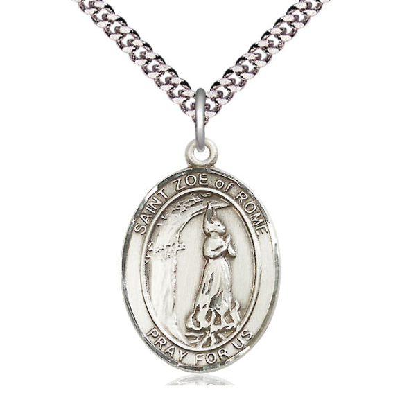 Hail MaryGifts Jewelry St Zoe Of Rome Oval Patron Series Poshmark